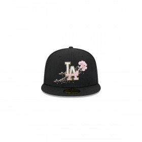 Gorro 59fifty MLB Los Angeles Dodgers Dotted Floral Black