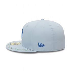 Gorra 59Fifty New York Yankees MLB Floral Border Pastel Blue