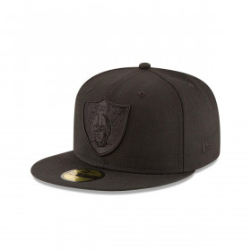 Gorra 59Fifty Las Vegas Raiders NFL Black On Black