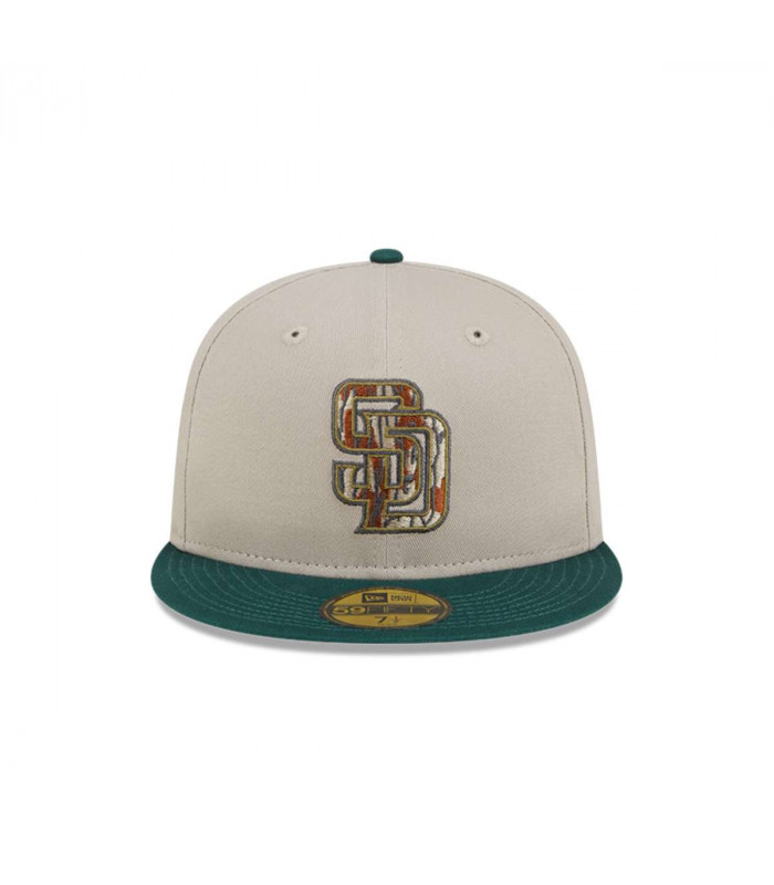 Jockey San Diego Padres MLB 59Fifty Tree Bark Fill Grey