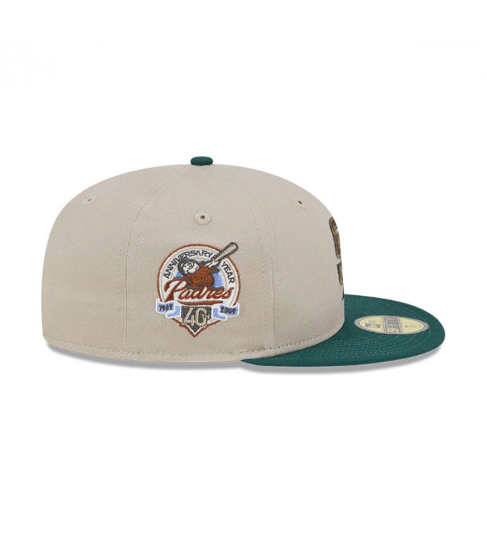 Jockey San Diego Padres MLB 59Fifty Tree Bark Fill Grey