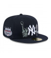 Gorra 59Fifty New York Yankees MLB State Stitch Navy