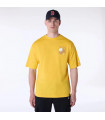 Polera Boston Red Sox MLB Food Graphic Med Yellow