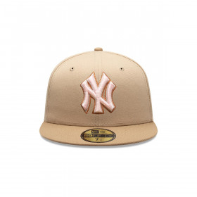 Gorra 59Fifty New York Yankees Pink Khaki Beige