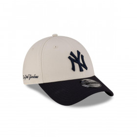Gorra 9Forty New York Yankees MLB Side Script Light Beige