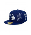 Gorra 59Fifty Los Angeles Dodgers MLB Mythical Dk Blue