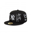 Gorra 59Fifty New York Yankees MLB Mythical Black