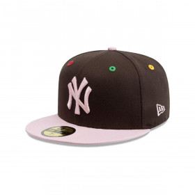 Gorra 59Fifty New York Yankees MLB Smarties Brown