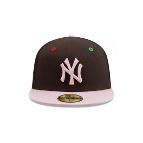 Gorra 59Fifty New York Yankees MLB Smarties Brown