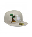 Gorra 59Fifty Los Angeles Dodgers MLB Food Icon Light Beige