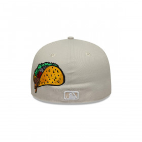 Gorra 59Fifty Los Angeles Dodgers MLB Food Icon Light Beige