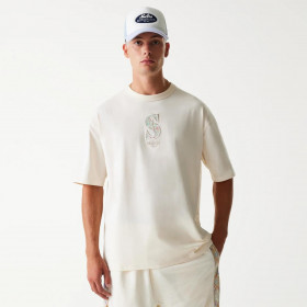 Polera Seattle Mariners MLB Floral Open White