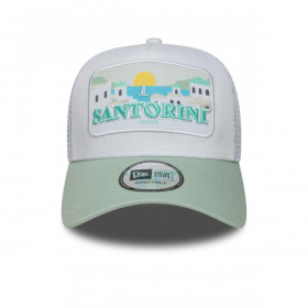 Gorra 9Forty New Era Santorini Summer Trucker Green Pstl