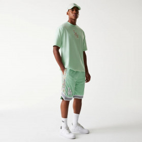 Short  Los Angeles Dodgers MLB Floral Green Pstl