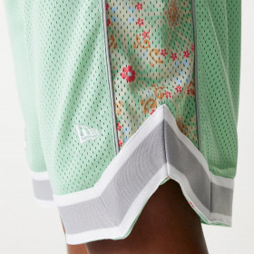Short  Los Angeles Dodgers MLB Floral Green Pstl