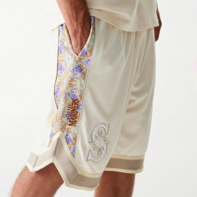 Short Seattle Mariners MLB Floral Open White