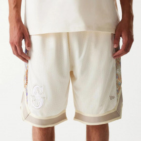 Short Seattle Mariners MLB Floral Open White