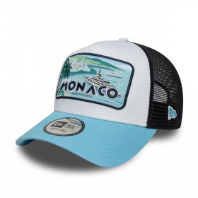Gorra 9Forty New Era Monaco Summer Trucker Pastel Blue