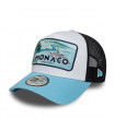 Gorra 9Forty New Era Monaco Summer Trucker Pastel Blue
