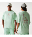 Polera Los Angeles Dodgers MLB Floral Green Pstl