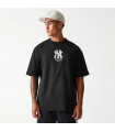 Polera New York Yankees MLB Floral Black