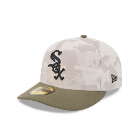 Gorra 59Fifty Chicago White Sox MLB  Armed Forces Day Beige