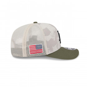 Gorra 9Seventy Los Angeles Dodgers MLB  Armed Forces Day Beige
