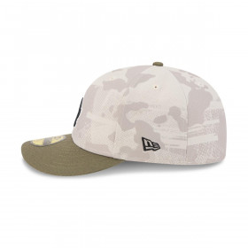 Gorra 59Fifty Los Angeles Dodgers MLB  Armed Forces Day Beige