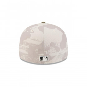 Gorra 59Fifty Los Angeles Dodgers MLB  Armed Forces Day Beige