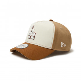 Gorra 9Forty Los Angeles Dodgers MLB Pancakes Beige