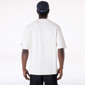 Polera  New Era Buffalo Graphic Open White