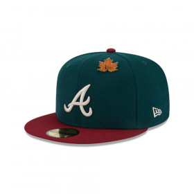 Jockey Atlanta Braves MLB 59Fifty Green Med New Era