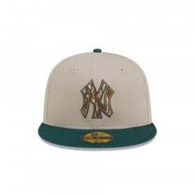 Jockey New York Yankees MLB 59Fifty Tree Bark Fill Grey
