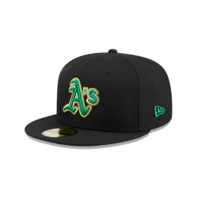 Gorra Oakland Athletics MLB 59Fifty Metallic Green Pop Black