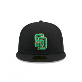 Gorra San Diego Padres MLB 59Fifty Metallic Green Pop Black