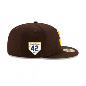 Gorra San Diego Padres MLB 59Fifty Jackie Robinson Brown