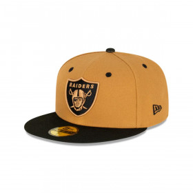 Gorra 59fifty NFL Las Vegas Raiders Wheat Black Med Beige