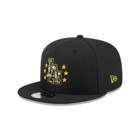 Gorro 9fifty MLB Los Angeles Dodgers Armed Forces Black