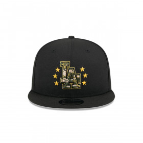 Gorro 9fifty MLB Los Angeles Dodgers Armed Forces Black