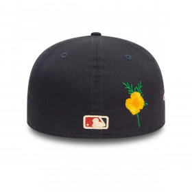 Gorra 59Fifty Anaheim Angels MLB Seasonal Flower Navy
