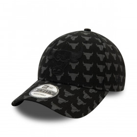 Gorra 9Forty Chicago Bulls NBA Team Monogram Black