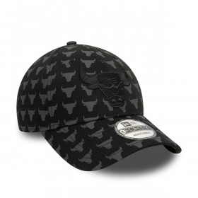 Gorra 9Forty Chicago Bulls NBA Team Monogram Black