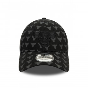 Gorra 9Forty Chicago Bulls NBA Team Monogram Black