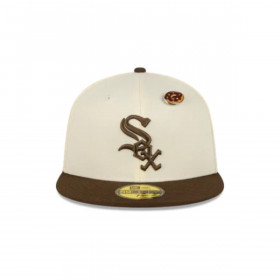 Gorra 59Fifty Chicago White Sox MLB Doughnut Pack White Bone