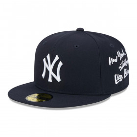 Gorra 59Fifty New York Yankees MLB Team Verbiage Navy