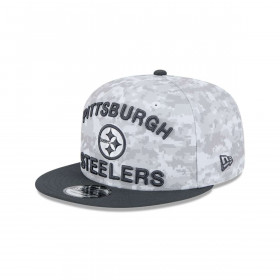 Gorra 9Fifty Pittsburgh Steelers NFL Salute to Service Grey