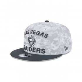 Gorra 9Fifty Las Vegas Raiders NFL Salute to Service Grey