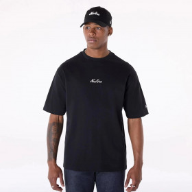 Polera New Era Floral Graphic  Black