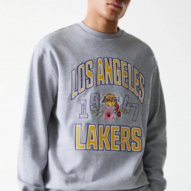 Poleron  Los Angeles Lakers NBA Flower Grey Med