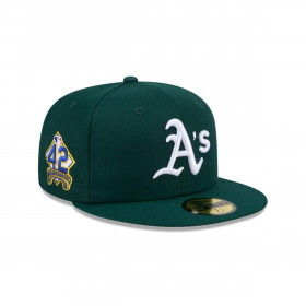 Gorra 59Fifty Oakland Athletics MLB Jackie Robinson Dark Green